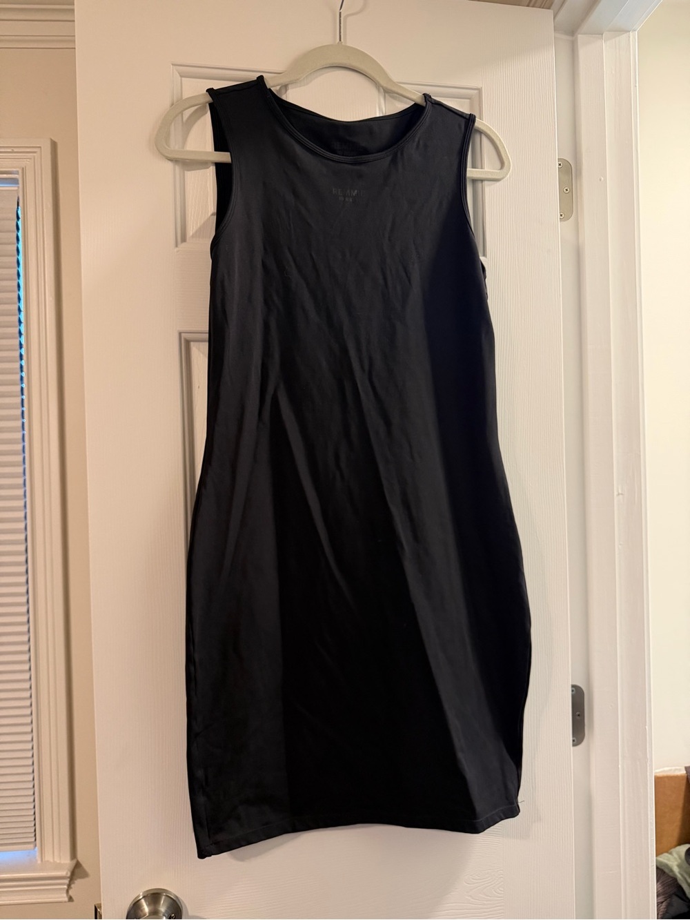 Remie by Riley Black Sleeveless Mini Shift Dress